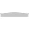 Ekena Millwork Eyebrow Architectural Grade PVC Pediment, 60"W x 10-1/2"H x 2-3/4"P PEDP060X105EYE00 - alternate 3